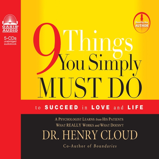 Title details for 9 Things You Simply Must Do by Henry Cloud - Available